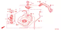 BRANDSTOF TANK voor Honda SH 125 TOP BOX SPECIAL 9E 2012