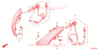 KNIPPERLICHT(2) voor Honda SH 125 TOP BOX SPECIAL 9E 2012