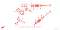 NOKKENAS/KLEP voor Honda SH 125 TOP BOX SPECIAL 9E 2012
