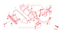 UITLAATDEMPER(2) voor Honda SH 125 TOP BOX SPECIAL 9E 2012