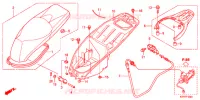 ZITTING/BAGAGEBOX voor Honda SH 125 TOP BOX SPECIAL 9E 2012