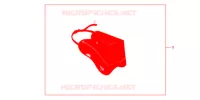 BLANKET (PACKED PER 5) voor Honda SH 150 2012
