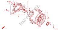 ACHTER WIEL/ZWAAI ARM voor Honda SH 300 ABS SPECIAL 4E 2012