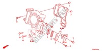 CILINDER/TONGKLEP voor Honda SH 300 ABS BRONZE 2012