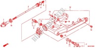 ZWAAI ARM/KETTINGKAST voor Honda ST 1300 ABS 2012