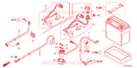 BEDRADINGSBUNDEL/ACCU voor Honda FOURTRAX 420 RANCHER 2X4 BASE 2012