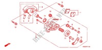 REMKLAUW ACHTER (PARKING) voor Honda VFR 1200 DCT 2012