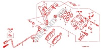 REMKLAUW ACHTER voor Honda VFR 1200 DCT 2012