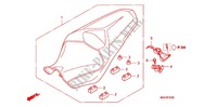 ENKELE ZITTING(2) voor Honda VFR 1200 DCT 2012