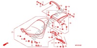 ENKELE ZITTING(2) voor Honda VT 1300 FURY ABS 2012
