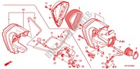 VOOR AFDEKKING/LUCHTFILTER voor Honda VT 1300 FURY ABS 2012