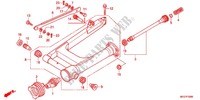 ACHTERBRUG (VT750C2B/C2S/CS/C/CA) voor Honda SHADOW VT 750 PHANTOM 2012
