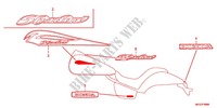 EMBLEEM/STREEP (VT750C2B/C2S) voor Honda SHADOW VT 750 PHANTOM 2012