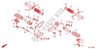 STEUN (VT750C2B/C2S/CS E,ED,3E,2ED/C/CA) voor Honda SHADOW VT 750 AERO ABS 2012