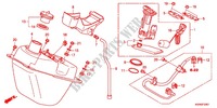 BENZINE TANK (WW125EX2C/EX2D/D) voor Honda PCX 125 SPECIAL EDITION 2012