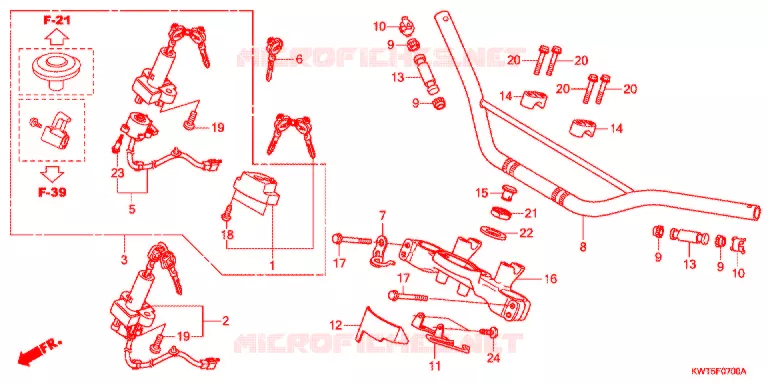 HENDEL PIJP/BOVENSTE BRUG (2) Honda MOTO 300 XR 2012  XRE300AC