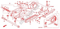 ZWAAI ARM/KETTINGKAST voor Honda CB 1000 R ABS 2012