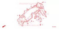 ACHTER STROOMLIJNKAP voor Honda INNOVA 125 2009