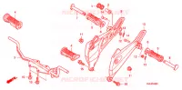 OPSTAP/KICKARM/ WISSEL PEDAAL voor Honda INNOVA 125 2009