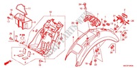ACHTER STROOMLIJNKAP voor Honda CB 1100 2012