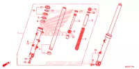 VOOR VORK voor Honda CB 500 X ABS 2014