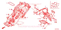 ACHTER STROOMLIJNKAP voor Honda CB 500 X ABS 2014