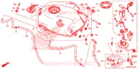 BRANDSTOF TANK/BRANDSTOF POMP voor Honda CB 500 X ABS 2014
