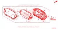 COMBINATIEMETER voor Honda CB 500 X ABS 2014