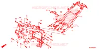 FRAME CHASSIS voor Honda CB 500 X ABS 2014
