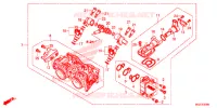 GAS HUIS voor Honda CB 500 X ABS 2014