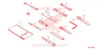 GEREEDSCHAP/ACCUVAK voor Honda CB 500 X ABS 2014
