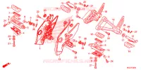 OPSTAP/KICKARM/ WISSEL PEDAAL voor Honda CB 500 X ABS 2014