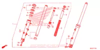 VOOR VORK voor Honda CB 500 X ABS 2014