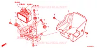 VOORREM HOOFDCILINDER/ABS MODULATOR voor Honda CB 500 X ABS 2014