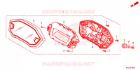 COMBINATIEMETER voor Honda CB 500 X 2014