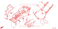 ACHTERSPATBORD  voor Honda CBR 1000 RR REPSOL 2013