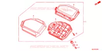 COMBINATIEMETER voor Honda CBR 1000 RR REPSOL 2013