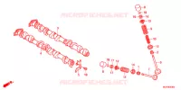 NOKKENAS/KLEP voor Honda CBR 1000 RR REPSOL 2013
