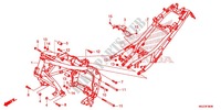 FRAME CHASSIS voor Honda CBR 500 R ABS BLANCHE 2013