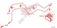 A. REM SLANG/REMPIJP voor Honda CBR 500 R ABS NOIRE OU ARGENT 2013