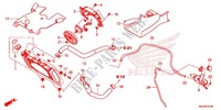 RADIATOR voor Honda CBR 500 R ABS HRC TRICOLOR 2014