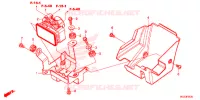 VOORREM HOOFDCILINDER/ABS MODULATOR voor Honda CBR 500 R ABS HRC TRICOLOR 2014