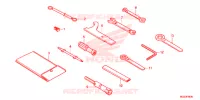 GEREEDSCHAP/ACCUVAK voor Honda CBR 500 R ABS 2014