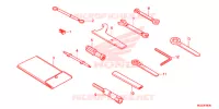 GEREEDSCHAP/ACCUVAK voor Honda CBR 500 R ABS 2014