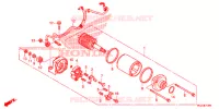 STARTMOTOR voor Honda CBR 500 R ABS 2014