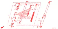 VOOR VORK voor Honda CBR 500 R ABS 2014