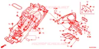 ACHTER STROOMLIJNKAP voor Honda CBR 500 R 2013