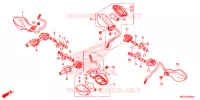 KNIPPERLICHT(2) voor Honda CBR 500 R 2013