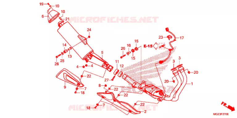 UITLAATDEMPER(2) Honda MOTO 500 CBR 2013  CBR500RD