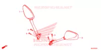 SPIEGEL voor Honda CBR 500 R 2013